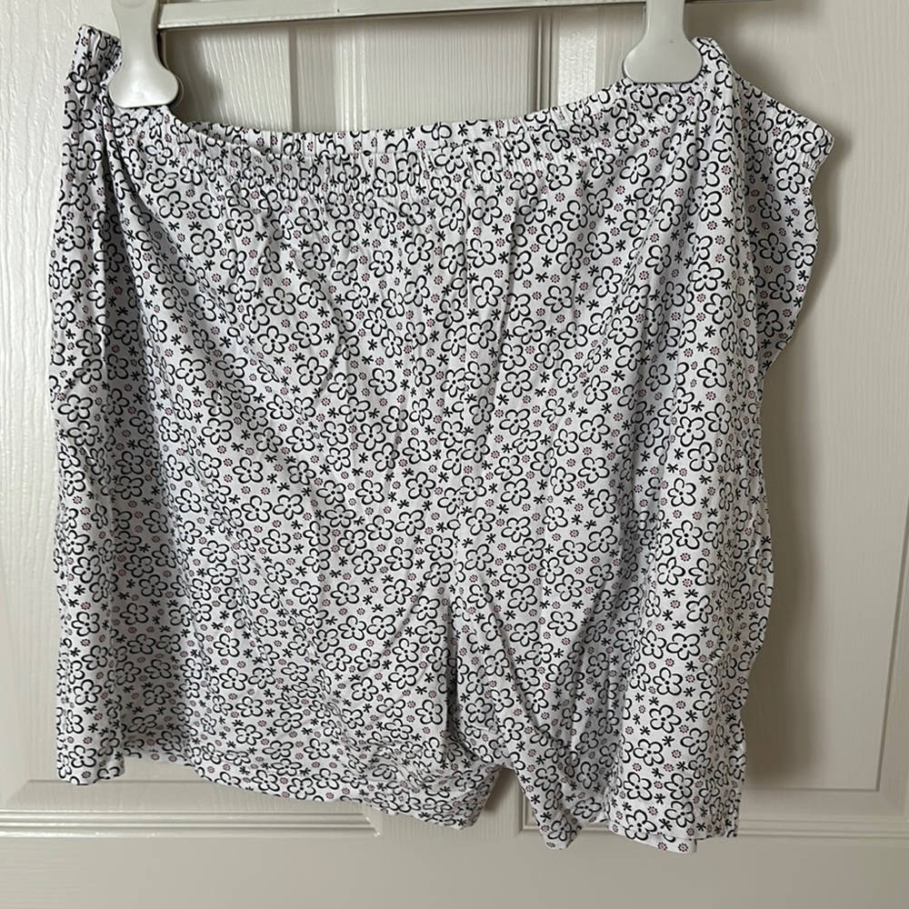 Floral Print Women's Pajama Shorts